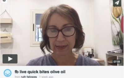 Olive oil, superhero in disguise (video)