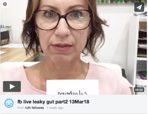 Leaky gut Part 2 (video)