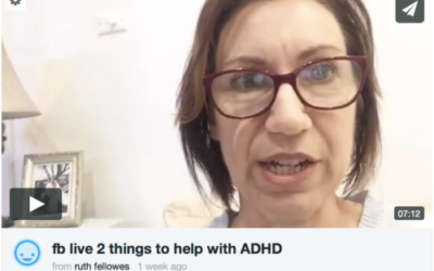 2 things to help with ADHD (video)