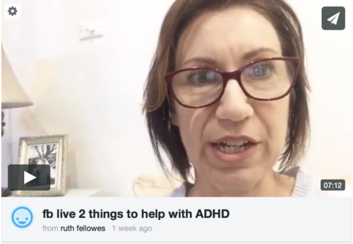 2 things to help with ADHD (video)